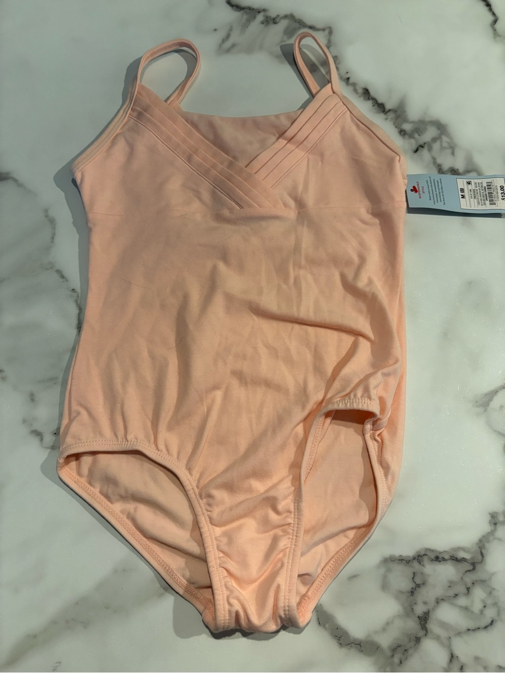 Girls Bodysuit - Ballet Camisole Style Size M (8)